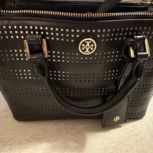 Tory Burch Double Zip Robinson Tote